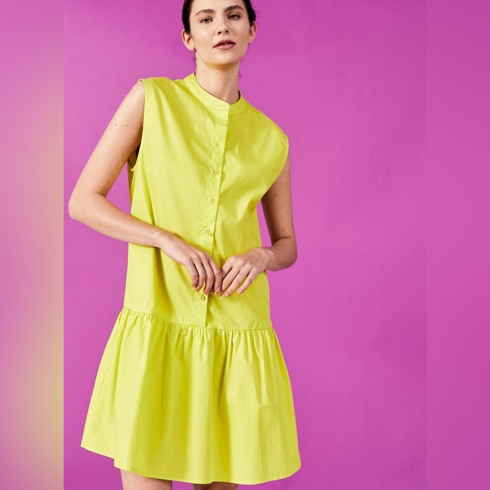 D5 DELUC Mizram Dress Lime